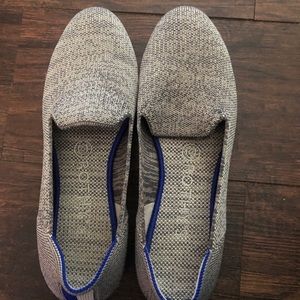 Rothys Heather Taupe loafer size 7